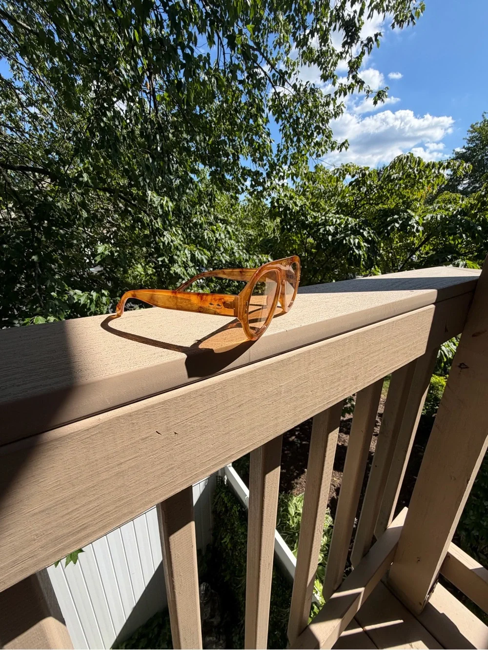 Free People Amber Tortoiseshell Cruise Oversized Aviator Sunglasses